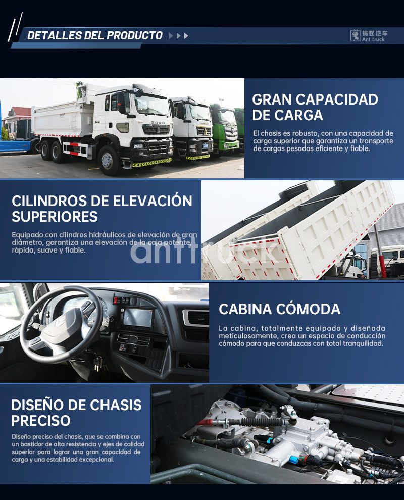 Camión Volquete Sinotruk HOWO NX 6X4 Nuevo
