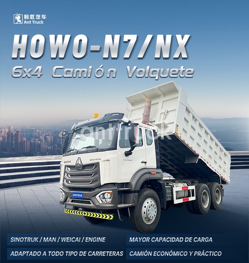 Camión volquete Sinotruk HOWO NX 6X4 