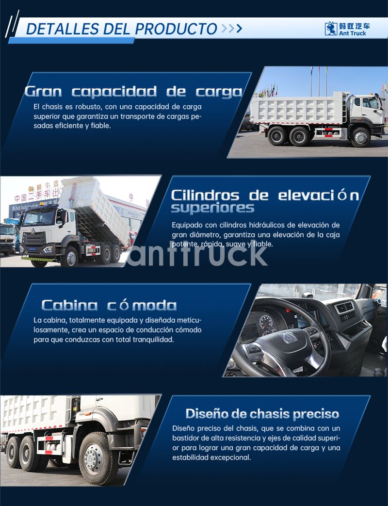 Camión volquete Sinotruk HOWO NX 6X4 
