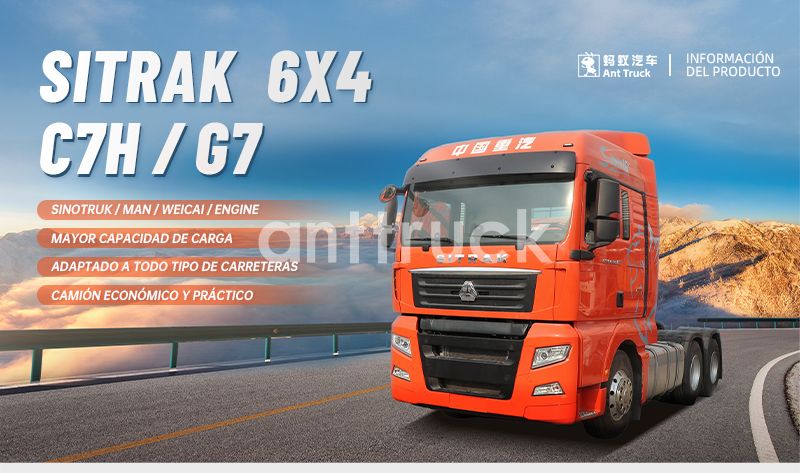  Camión Tractor Sinotruk SITRAK C7H/G7 6X4