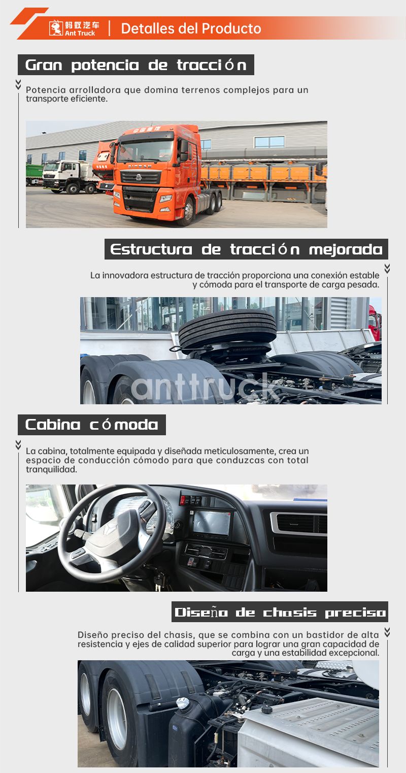  Camión Tractor Sinotruk SITRAK C7H/G7 6X4