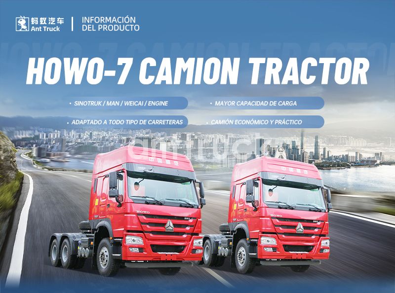 Nuevo Camión Tractor Sinotruk HOWO-7 6X4 Nuevo Camión Tractor Sinotruk HOWO-7 6X4