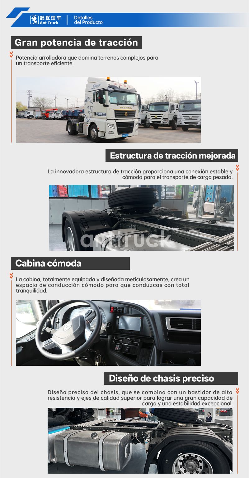 Nuevo Camión Tractor Sinotruk Sitrak C7H/G7 Nuevo Camión Tractor Sinotruk Sitrak C7H/G7