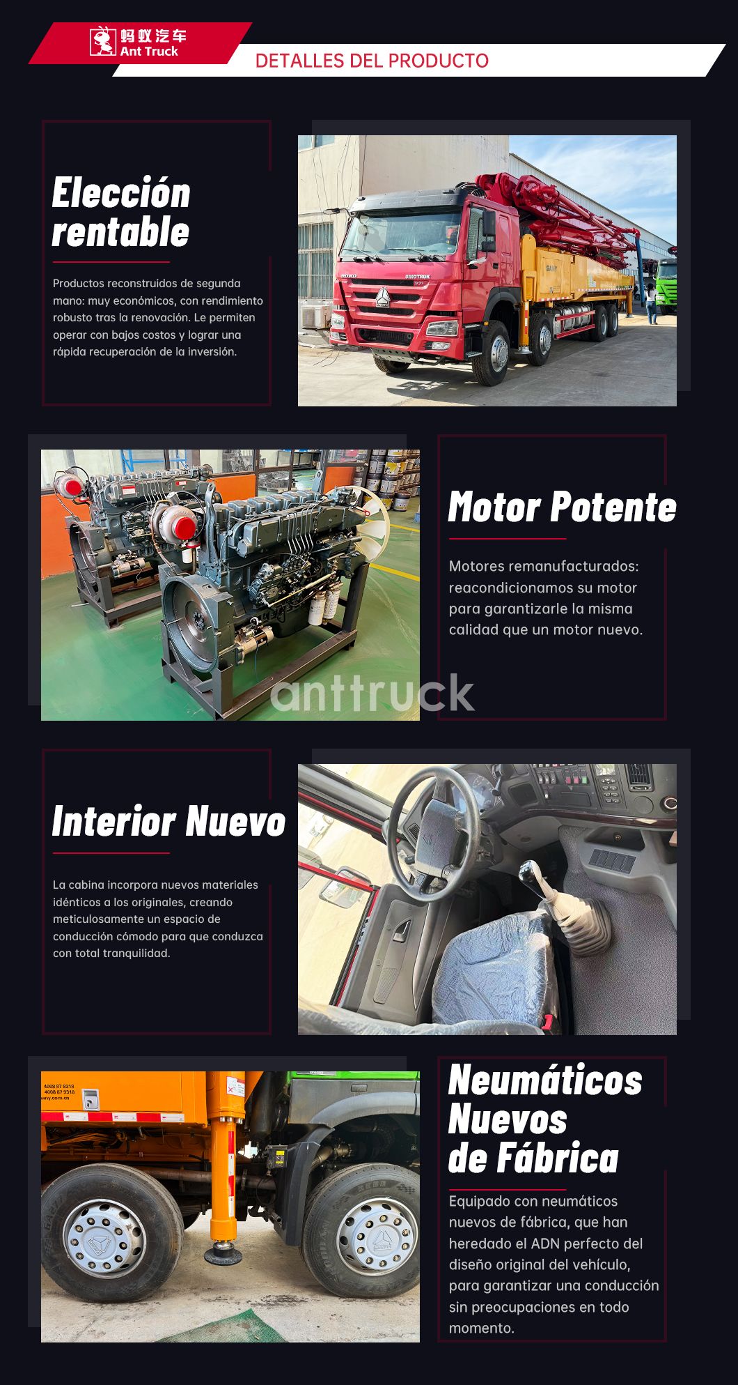 Camión Bomba De Hormigón